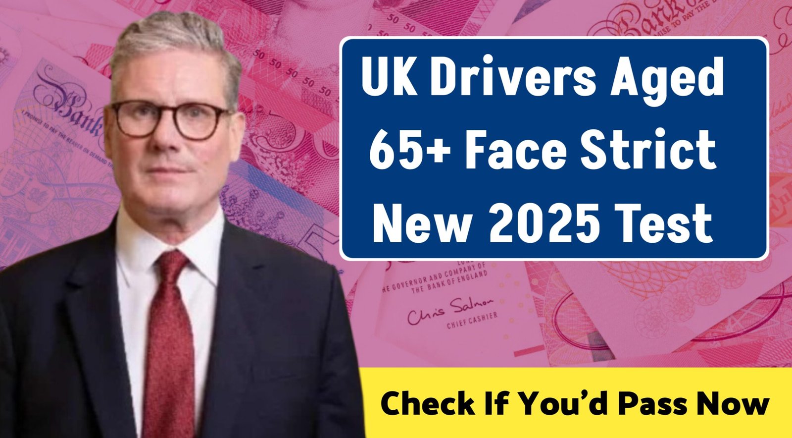 UK Drivers Aged 65+ Face Strict New 2025 Test