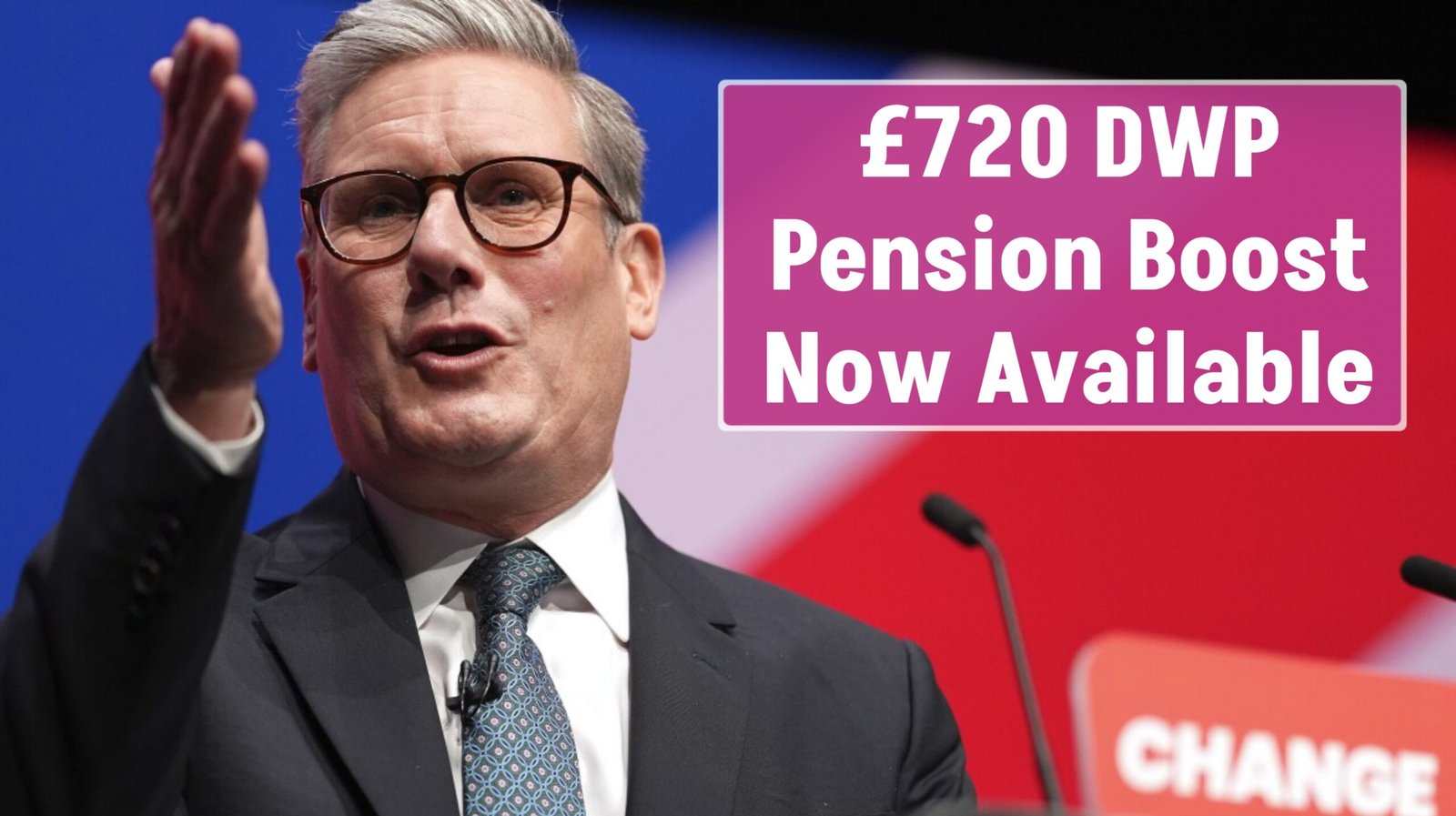 £720 DWP Pension Boost Now Available