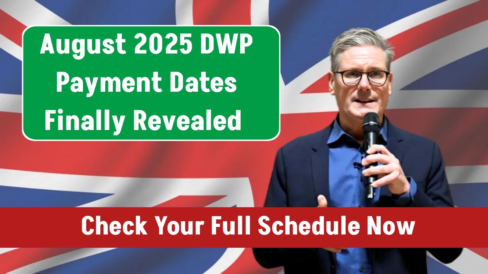 August 2025 DWP Payment Dates