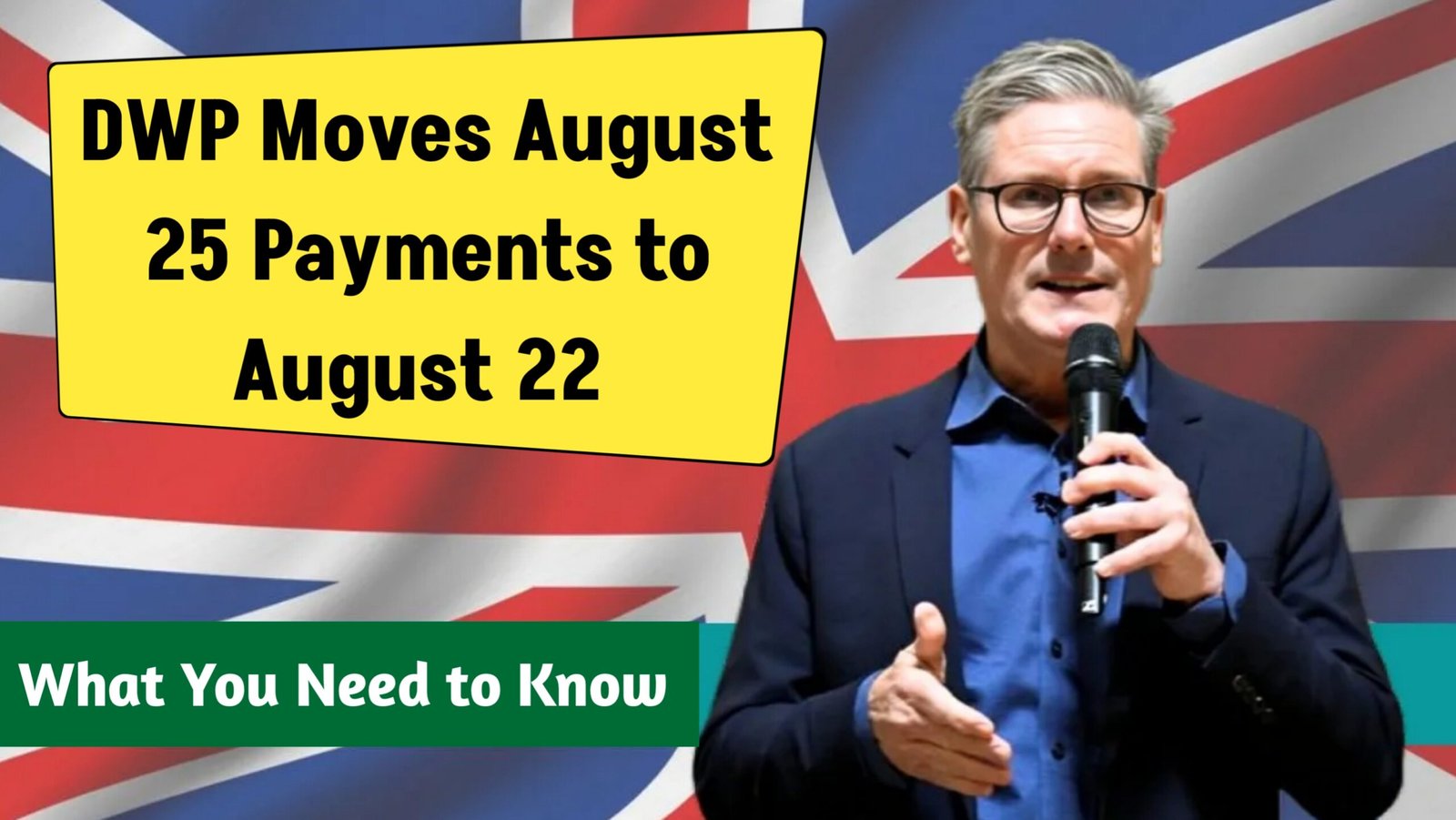 DWP Moves August 25 Payments to August 22 – What You Need to Know