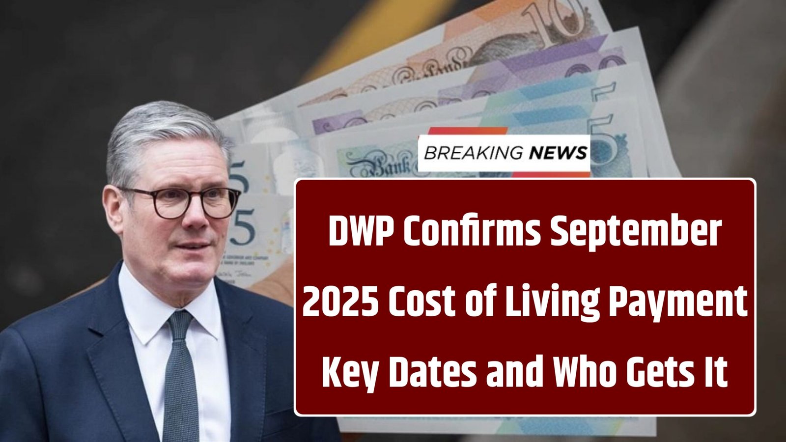 DWP Confirms September 2025 Cost of Living Payment